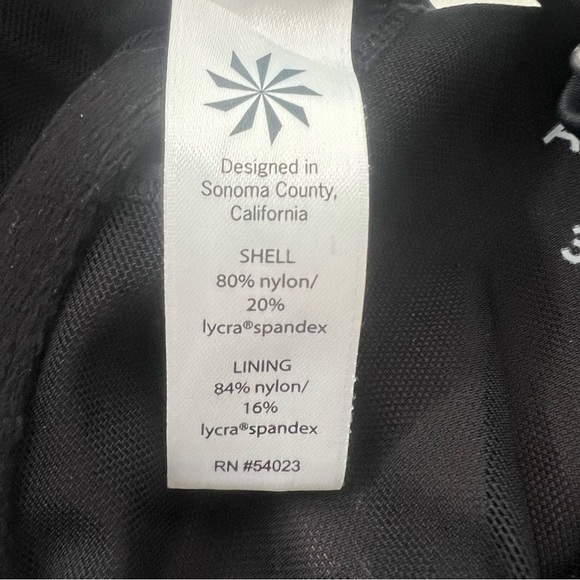 Athleta Tankini Laguna Side Scrunch Swimsuit Dress Underwire Cups 34B/C - Picture 3 of 12